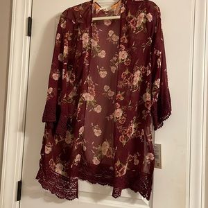 Kohls Rewind Tunic Shrug XL